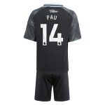 Aston Villa aston villa adidas away mini kit 2025-26 with pau 14 printing Collection | AVFC Jerseys & Fan Gear