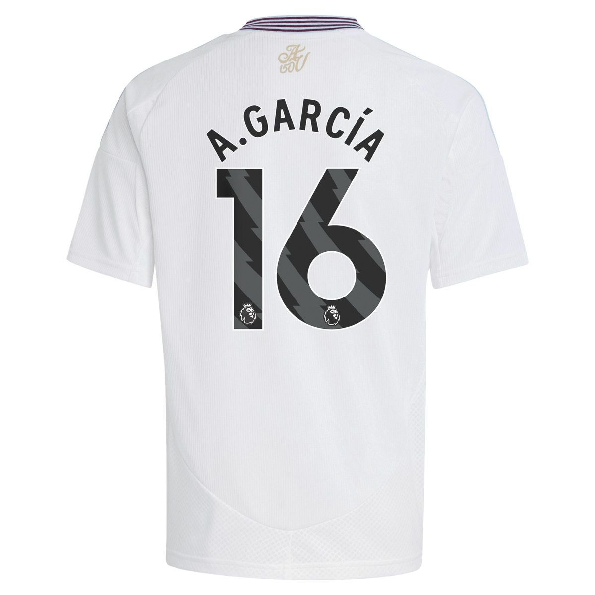 Aston Villa aston villa adidas away shirt 2024-25 – kids with a.garcía 16 printing Collection | AVFC Jerseys & Fan Gear