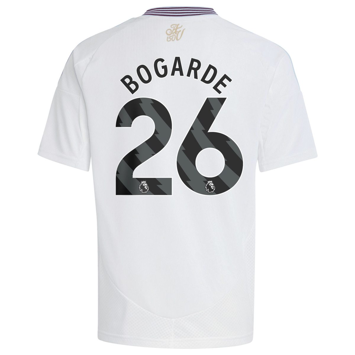 Aston Villa aston villa adidas away shirt 2024-25 – kids with bogarde 26 printing Collection | AVFC Jerseys & Fan Gear
