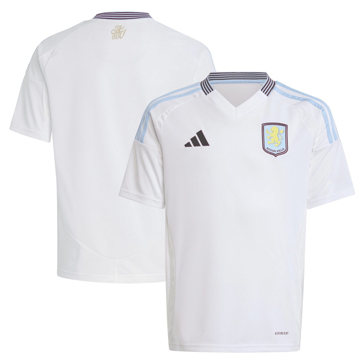 Aston Villa aston villa adidas away shirt 2024-25 – kids with custom printing Collection | AVFC Jerseys & Fan Gear