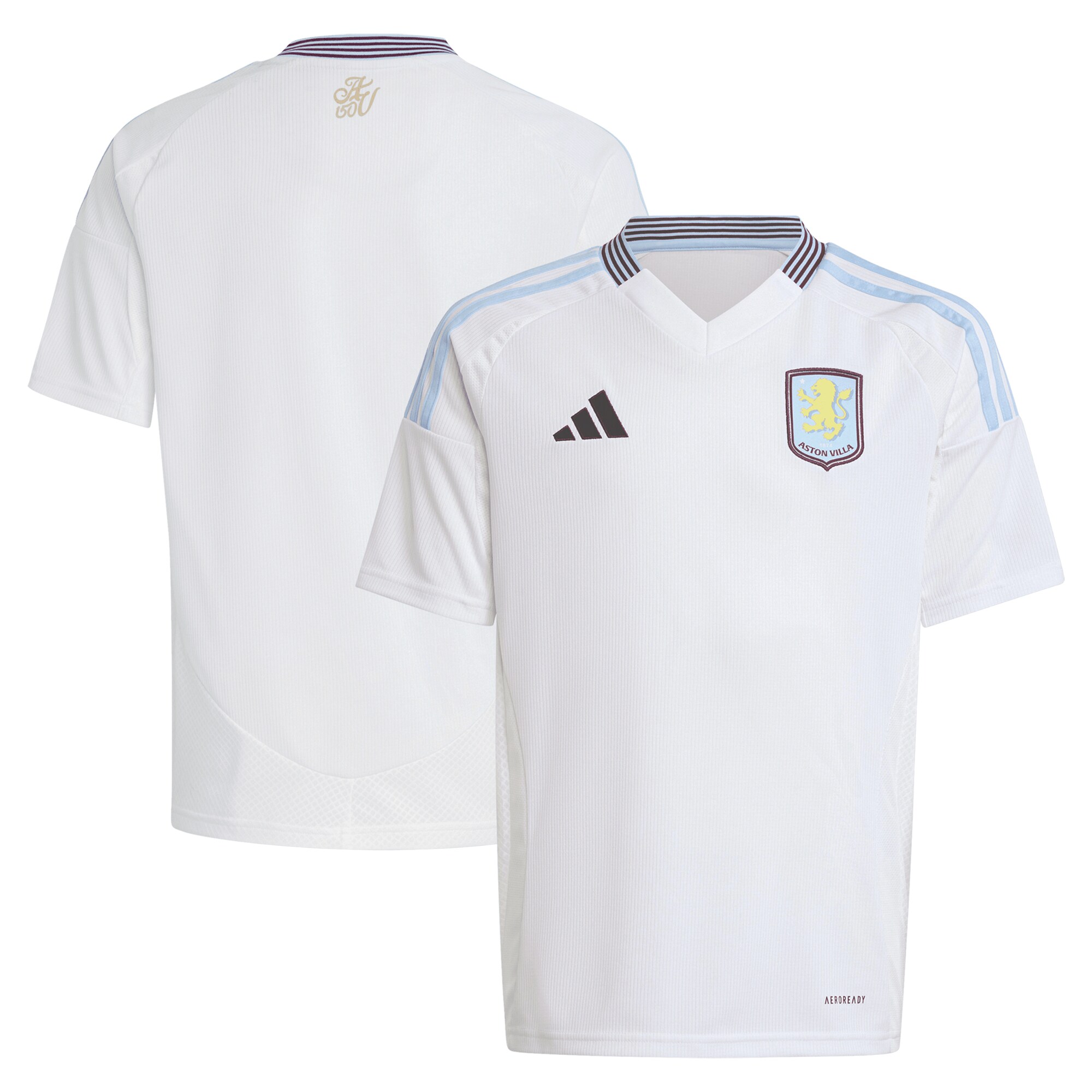 Aston Villa aston villa adidas away shirt 2024-25 – kids with custom printing Collection | AVFC Jerseys & Fan Gear