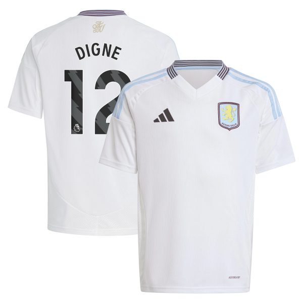 Aston Villa aston villa adidas away shirt 2024-25 – kids with digne 12 printing Collection | AVFC Jerseys & Fan Gear