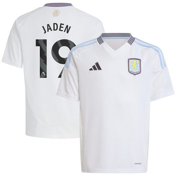 Aston Villa aston villa adidas away shirt 2024-25 – kids with jaden 19 printing Collection | AVFC Jerseys & Fan Gear