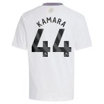 Aston Villa aston villa adidas away shirt 2024-25 – kids with kamara 44 printing Collection | AVFC Jerseys & Fan Gear