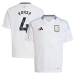 Aston Villa aston villa adidas away shirt 2024-25 – kids with konsa 4 printing Collection | AVFC Jerseys & Fan Gear
