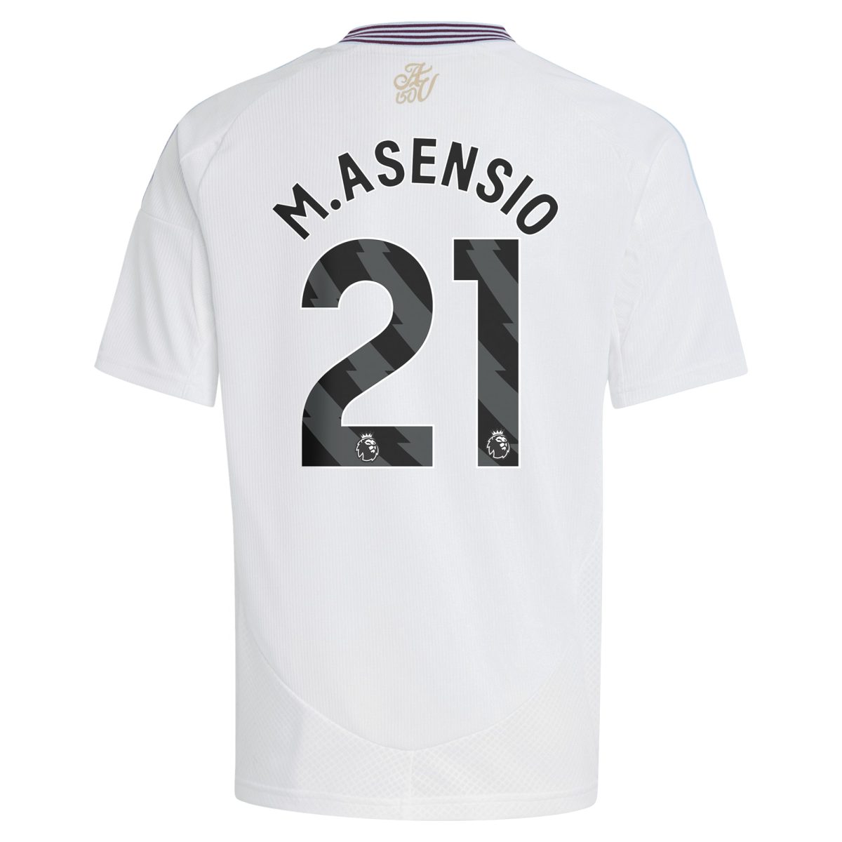 Aston Villa aston villa adidas away shirt 2024-25 – kids with m.asensio 21 printing Collection | AVFC Jerseys & Fan Gear