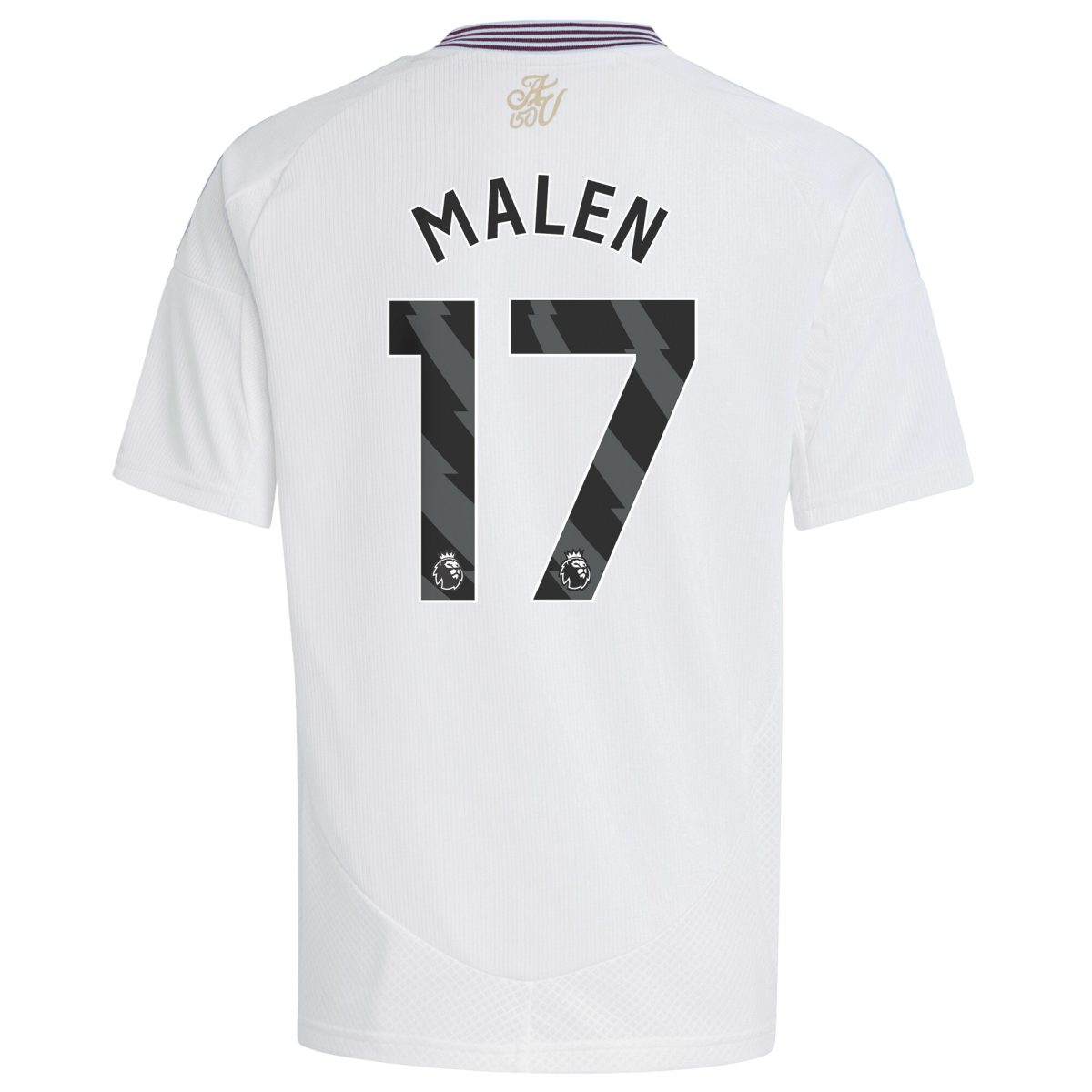 Aston Villa aston villa adidas away shirt 2024-25 – kids with malen 17 printing Collection | AVFC Jerseys & Fan Gear