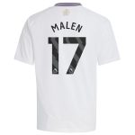 Aston Villa aston villa adidas away shirt 2024-25 – kids with malen 17 printing Collection | AVFC Jerseys & Fan Gear
