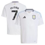 Aston Villa aston villa adidas away shirt 2024-25 – kids with mcginn 7 printing Collection | AVFC Jerseys & Fan Gear