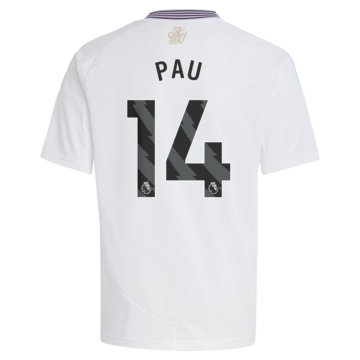 Aston Villa aston villa adidas away shirt 2024-25 – kids with pau 14 printing Collection | AVFC Jerseys & Fan Gear
