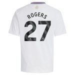 Aston Villa aston villa adidas away shirt 2024-25 – kids with rogers 27 printing Collection | AVFC Jerseys & Fan Gear