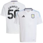 Aston Villa aston villa adidas away shirt 2024-25 – kids with swinkels 50 printing Collection | AVFC Jerseys & Fan Gear