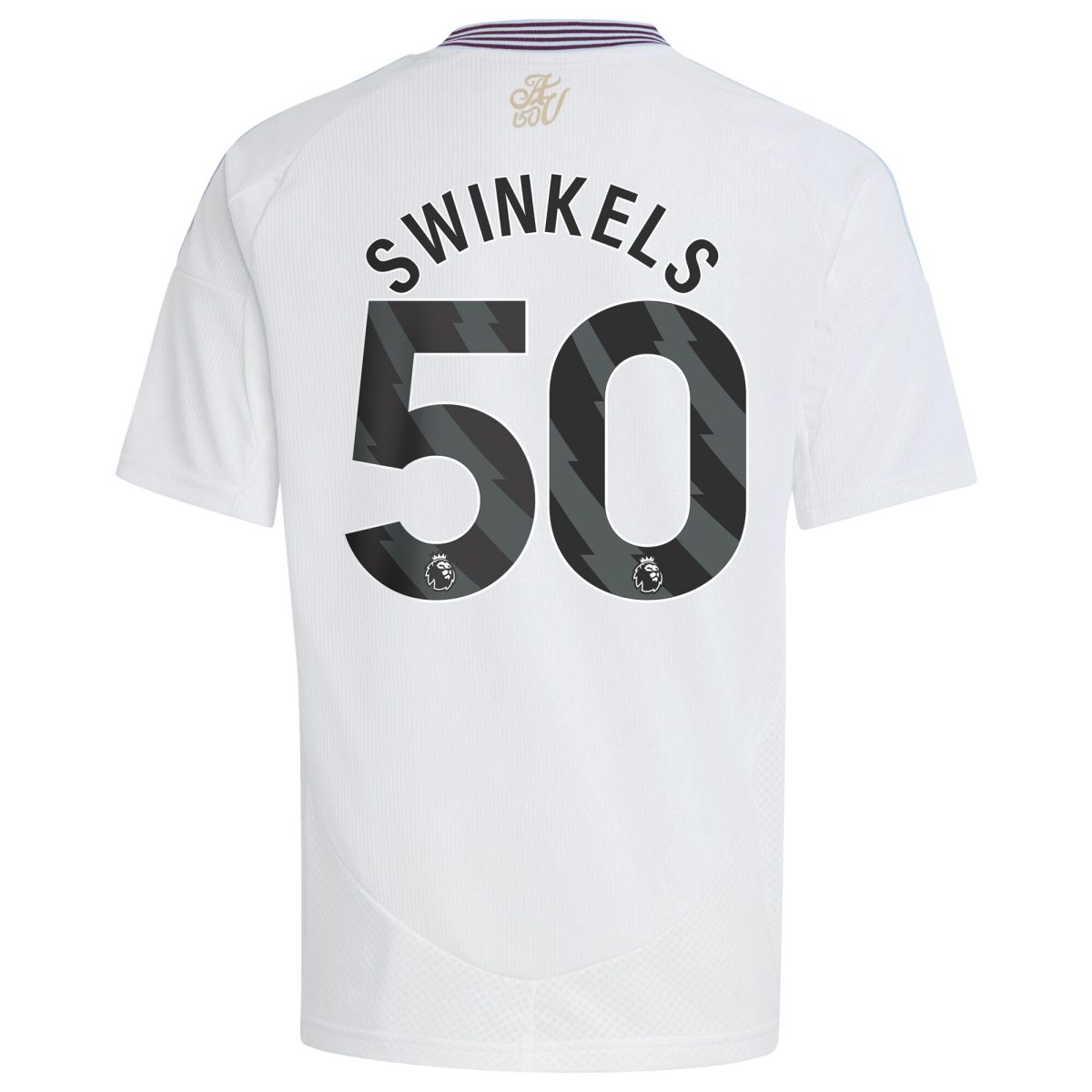 Aston Villa aston villa adidas away shirt 2024-25 – kids with swinkels 50 printing Collection | AVFC Jerseys & Fan Gear