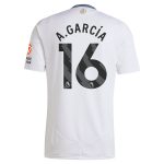 Aston Villa aston villa adidas away shirt 2024-25 with a.garcía 16 printing Collection | AVFC Jerseys & Fan Gear