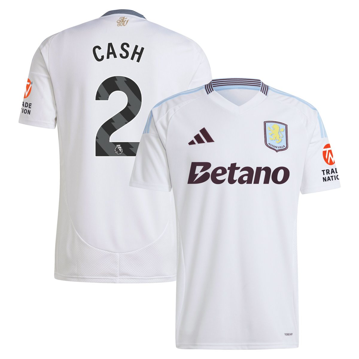 Aston Villa aston villa adidas away shirt 2024-25 with cash 2 printing Collection | AVFC Jerseys & Fan Gear
