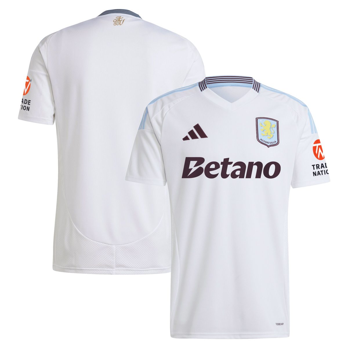 Aston Villa aston villa adidas away shirt 2024-25 with custom printing Collection | AVFC Jerseys & Fan Gear