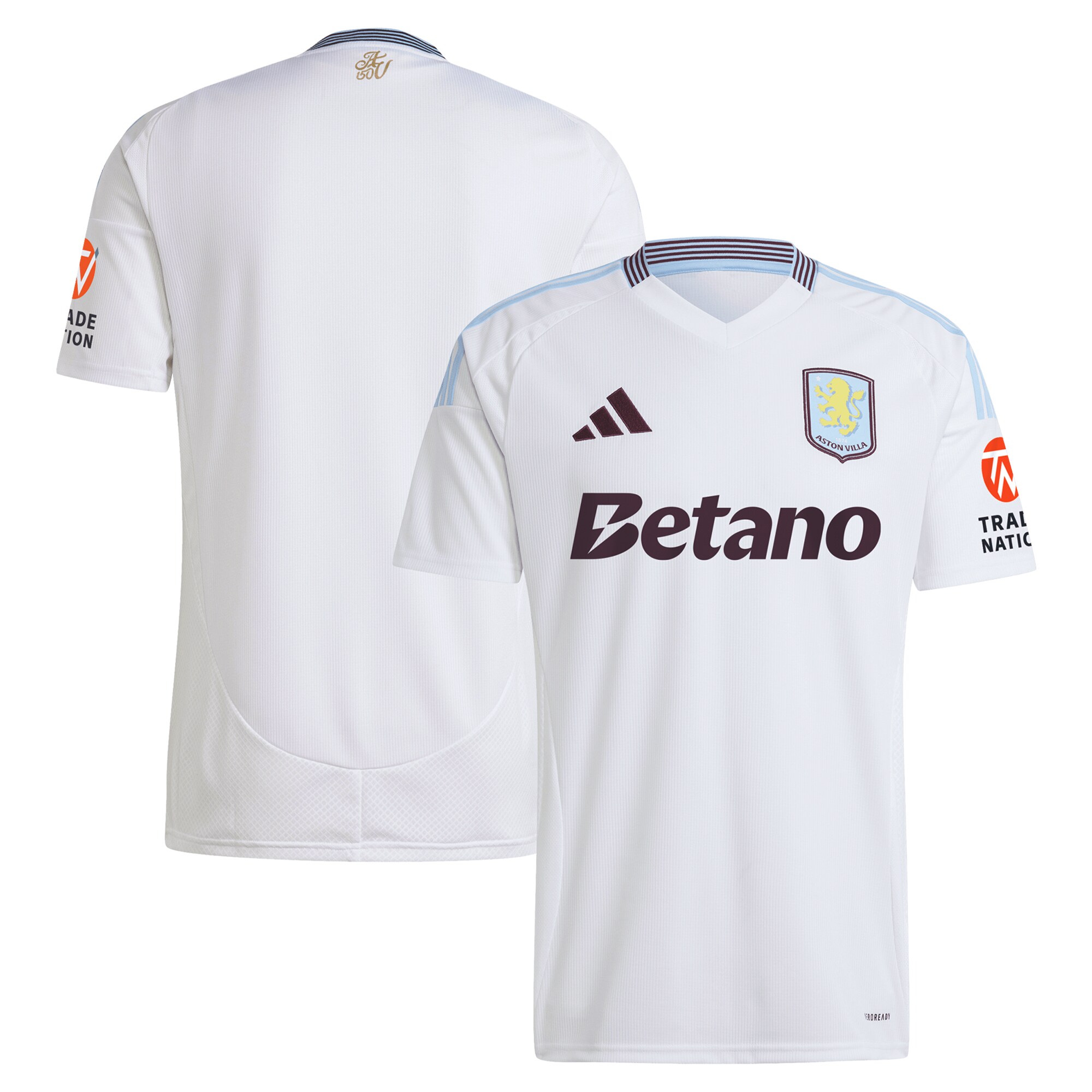Aston Villa aston villa adidas away shirt 2024-25 with custom printing Collection | AVFC Jerseys & Fan Gear