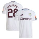 Aston Villa aston villa adidas away shirt 2024-25 with gabi nunes 28 cup printing Collection | AVFC Jerseys & Fan Gear