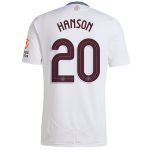 Aston Villa aston villa adidas away shirt 2024-25 with hanson 20 cup printing Collection | AVFC Jerseys & Fan Gear