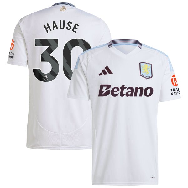 Aston Villa aston villa adidas away shirt 2024-25 with hause 30 printing Collection | AVFC Jerseys & Fan Gear