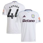 Aston Villa aston villa adidas away shirt 2024-25 with kamara 44 printing Collection | AVFC Jerseys & Fan Gear