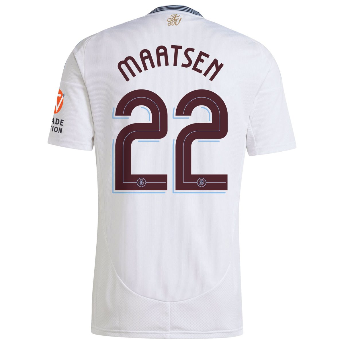 Aston Villa aston villa adidas away shirt 2024-25 with maatsen 22 cup printing Collection | AVFC Jerseys & Fan Gear
