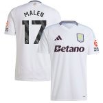 Aston Villa aston villa adidas away shirt 2024-25 with malen 17 printing Collection | AVFC Jerseys & Fan Gear