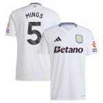 Aston Villa aston villa adidas away shirt 2024-25 with mings 5 printing Collection | AVFC Jerseys & Fan Gear