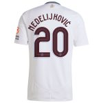 Aston Villa aston villa adidas away shirt 2024-25 with nedeljković 20 cup printing Collection | AVFC Jerseys & Fan Gear