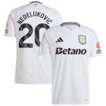 Aston Villa aston villa adidas away shirt 2024-25 with nedeljković 20 printing Collection | AVFC Jerseys & Fan Gear