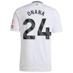 Aston Villa aston villa adidas away shirt 2024-25 with onana 24 printing Collection | AVFC Jerseys & Fan Gear