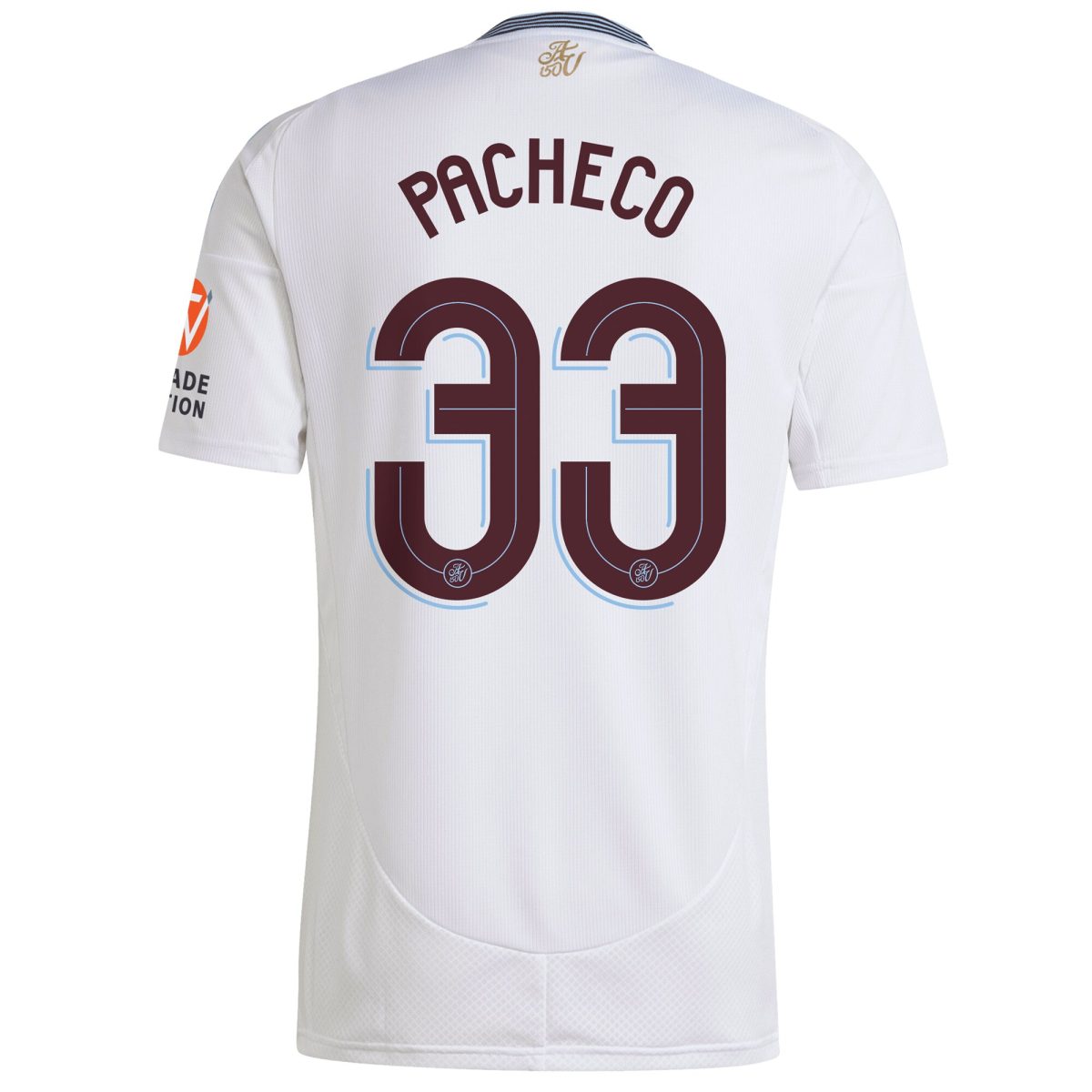 Aston Villa aston villa adidas away shirt 2024-25 with pacheco 33 cup printing Collection | AVFC Jerseys & Fan Gear