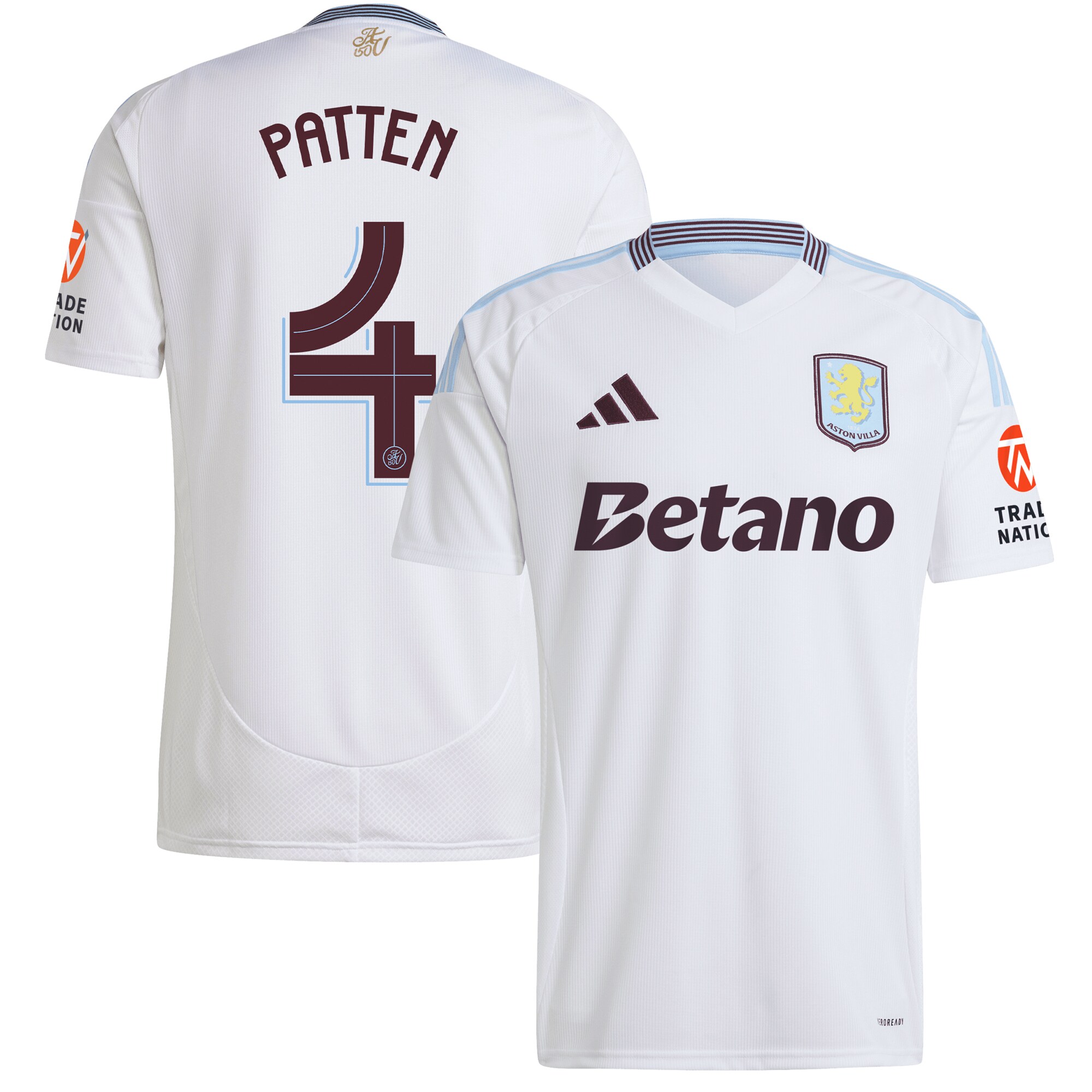 Aston Villa aston villa adidas away shirt 2024-25 with patten 4 cup printing Collection | AVFC Jerseys & Fan Gear