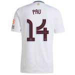 Aston Villa aston villa adidas away shirt 2024-25 with pau 14 cup printing Collection | AVFC Jerseys & Fan Gear