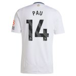 Aston Villa aston villa adidas away shirt 2024-25 with pau 14 printing Collection | AVFC Jerseys & Fan Gear