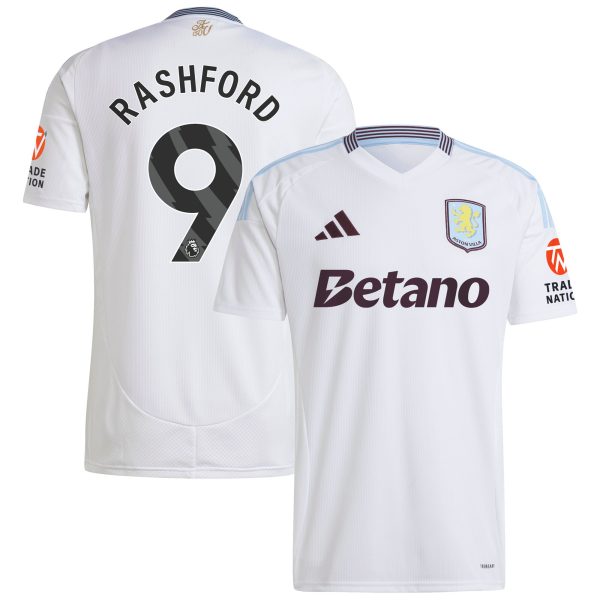 Aston Villa aston villa adidas away shirt 2024-25 with rashford 9 printing Collection | AVFC Jerseys & Fan Gear