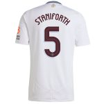 Aston Villa aston villa adidas away shirt 2024-25 with staniforth 5 cup printing Collection | AVFC Jerseys & Fan Gear