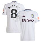 Aston Villa aston villa adidas away shirt 2024-25 with tielemans 8 printing Collection | AVFC Jerseys & Fan Gear