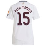 Aston Villa aston villa adidas away shirt 2024-25 – womens with alex moreno 15 cup printing Collection | AVFC Jerseys & Fan Gear