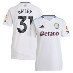 Aston Villa aston villa adidas away shirt 2024-25 – womens with bailey 31 printing Collection | AVFC Jerseys & Fan Gear