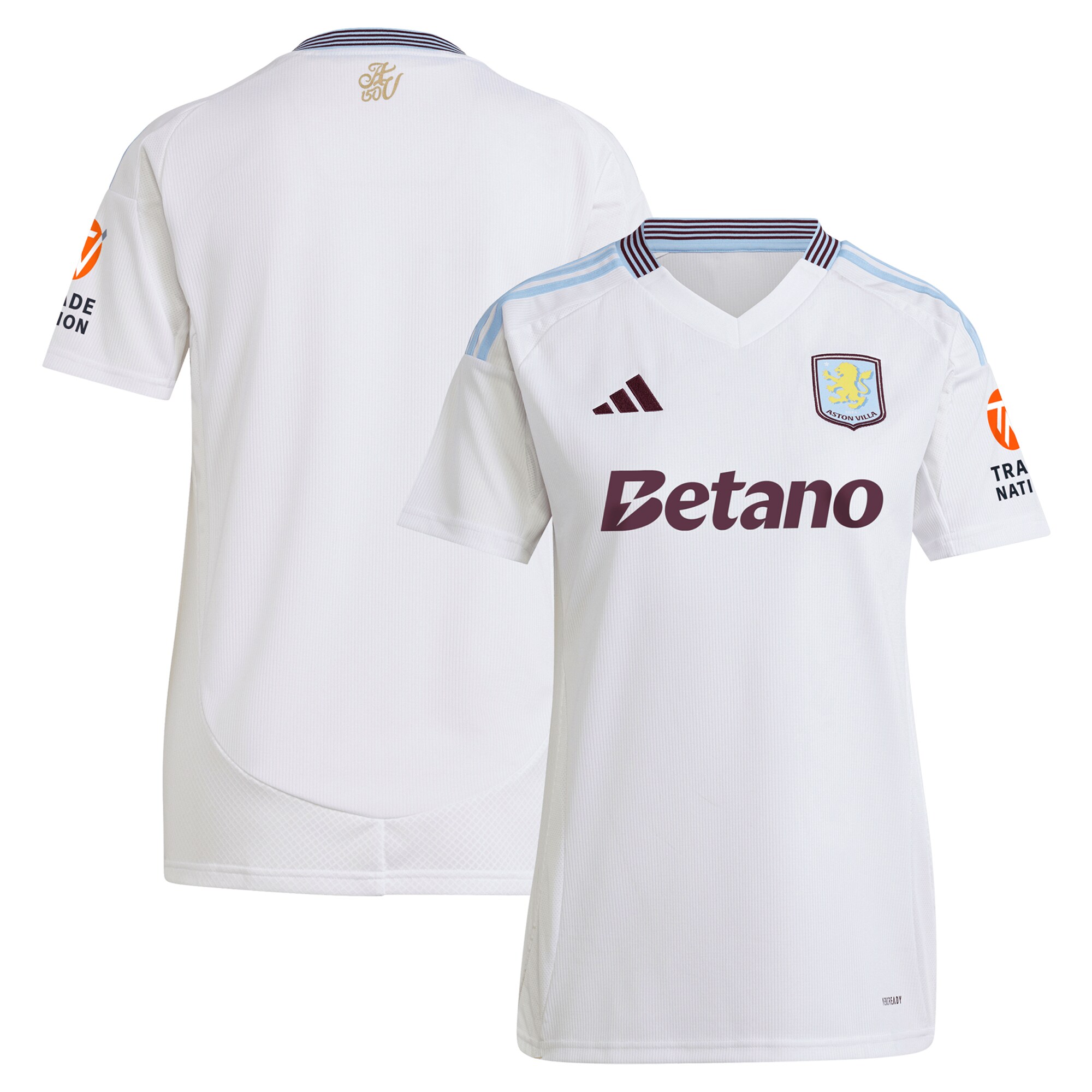 Aston Villa aston villa adidas away shirt 2024-25 – womens with custom printing Collection | AVFC Jerseys & Fan Gear