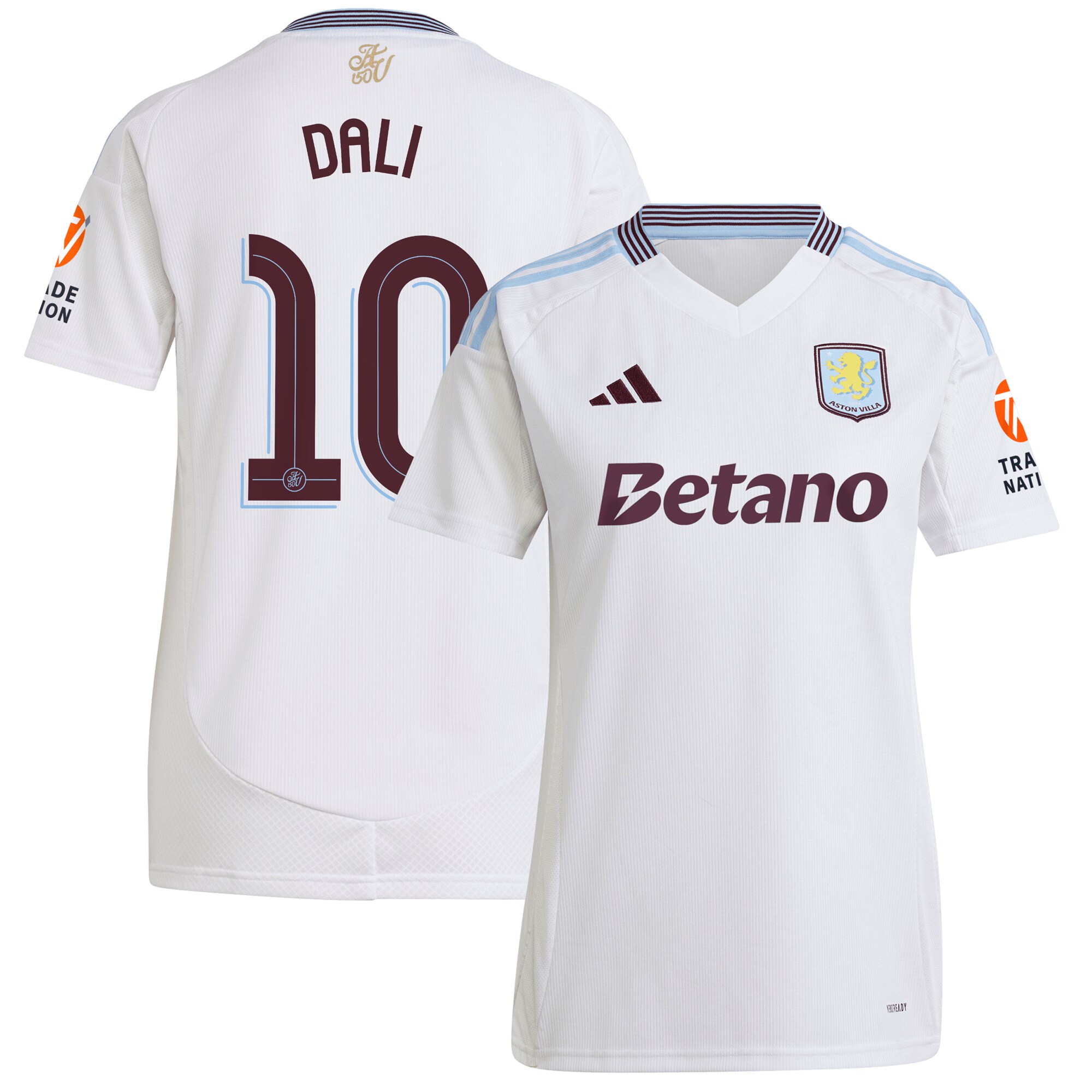 Aston Villa aston villa adidas away shirt 2024-25 – womens with dali 10 cup printing Collection | AVFC Jerseys & Fan Gear
