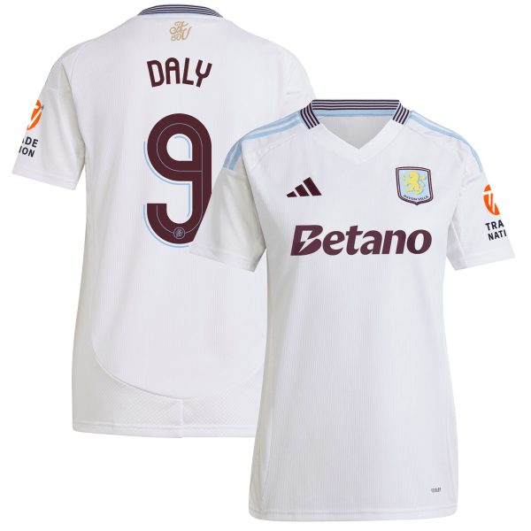 Aston Villa aston villa adidas away shirt 2024-25 – womens with daly 9 cup printing Collection | AVFC Jerseys & Fan Gear