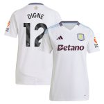Aston Villa aston villa adidas away shirt 2024-25 – womens with digne 12 printing Collection | AVFC Jerseys & Fan Gear
