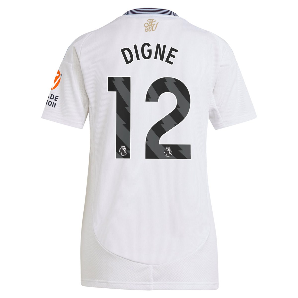 Aston Villa aston villa adidas away shirt 2024-25 – womens with digne 12 printing Collection | AVFC Jerseys & Fan Gear