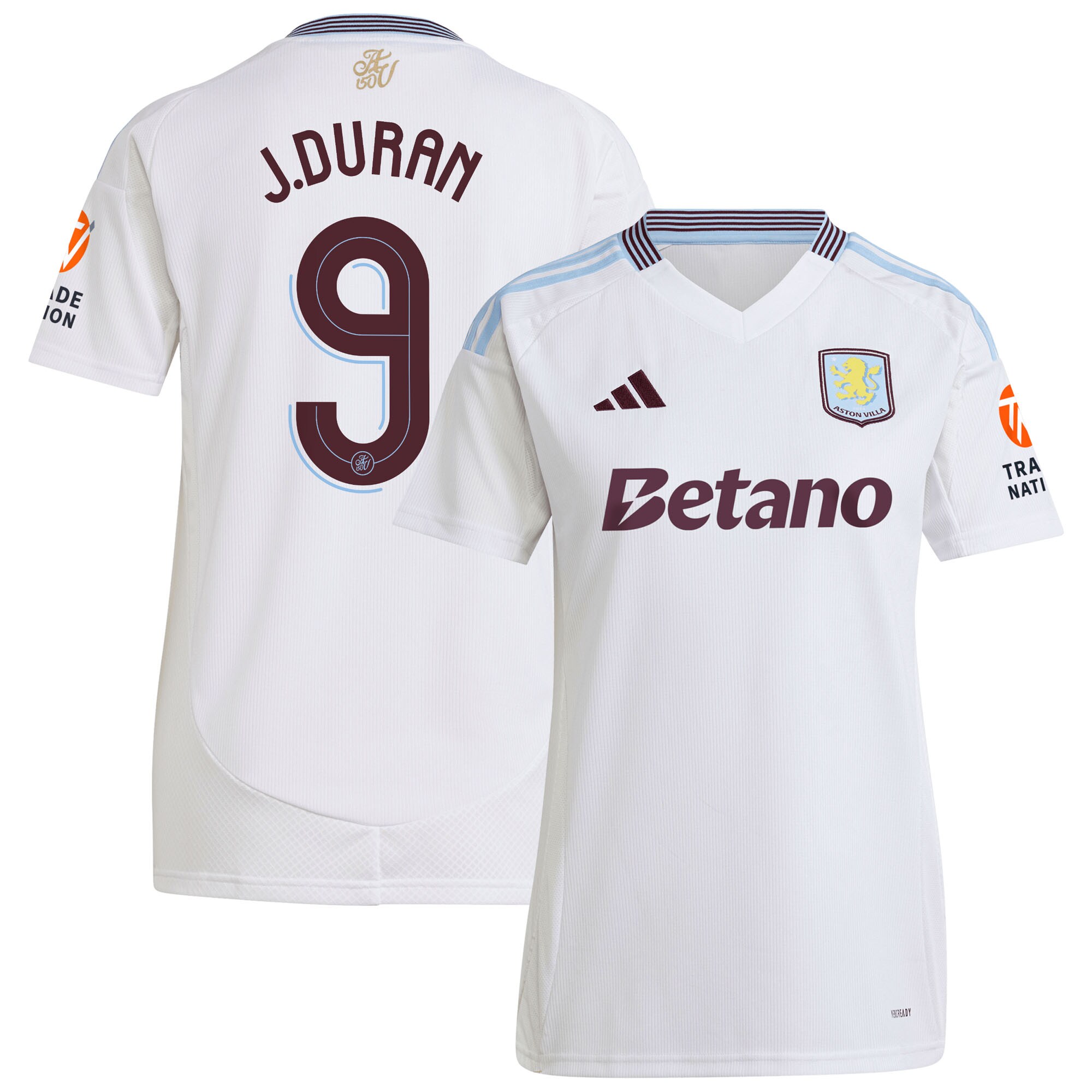 Aston Villa aston villa adidas away shirt 2024-25 – womens with duran 9 cup printing Collection | AVFC Jerseys & Fan Gear