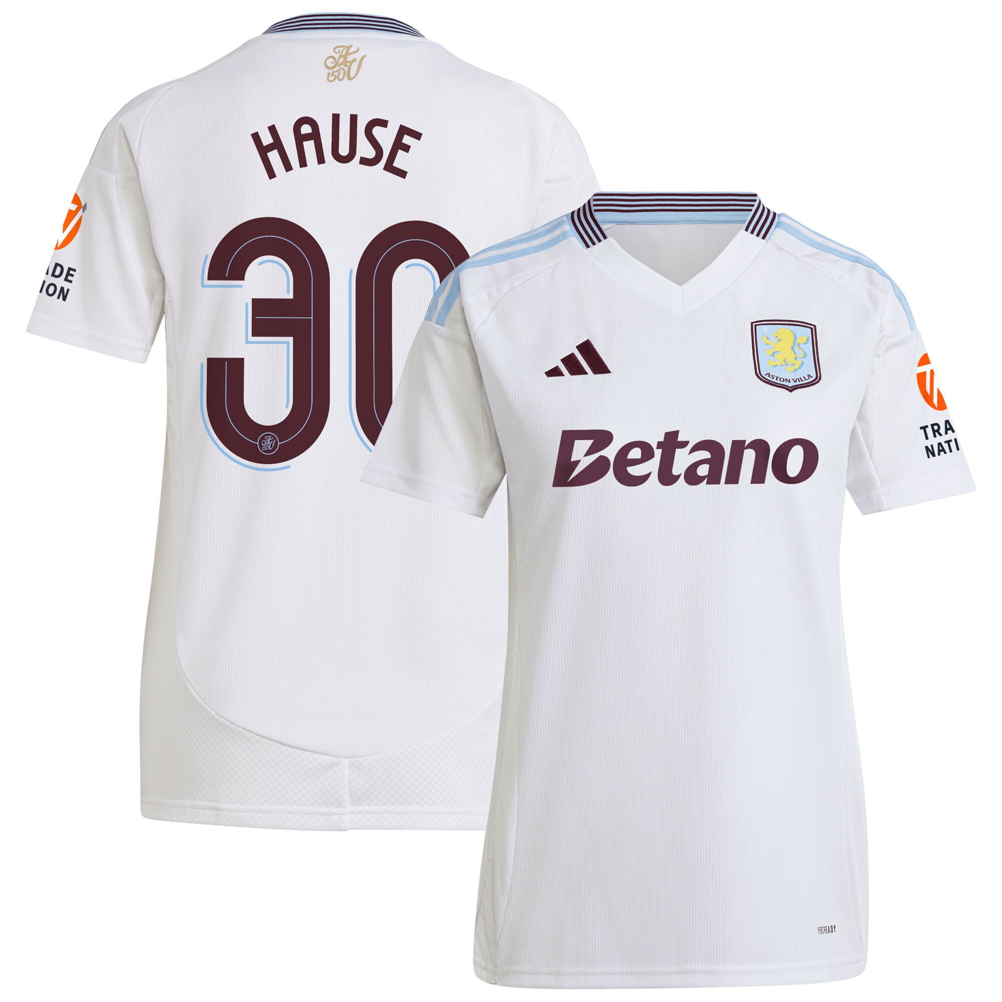 Aston Villa aston villa adidas away shirt 2024-25 – womens with hause 30 cup printing Collection | AVFC Jerseys & Fan Gear