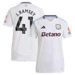 Aston Villa aston villa adidas away shirt 2024-25 – womens with j. ramsey 41 printing Collection | AVFC Jerseys & Fan Gear