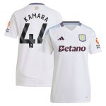 Aston Villa aston villa adidas away shirt 2024-25 – womens with kamara 44 printing Collection | AVFC Jerseys & Fan Gear