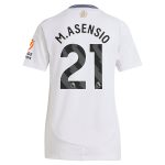 Aston Villa aston villa adidas away shirt 2024-25 – womens with m.asensio 21 printing Collection | AVFC Jerseys & Fan Gear